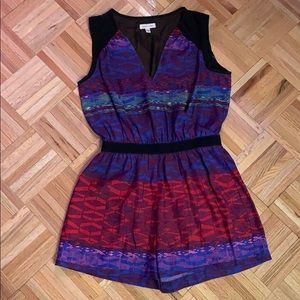 Patterned Romper
